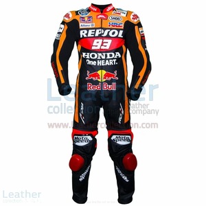 海外 高品質　送料込み マルク・マルケス MARC MARQUEZ 2017 レザーレーシングスーツ　サイズ各種　パンチング　レプリカ カスタムd