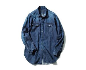 16AW新品SOPH長袖デニムシャツS★チェックストライプボタンダウンUEFCRBuniform experimentソフソフネット