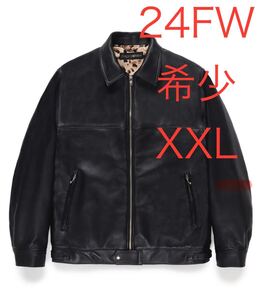 24SS WACKO MARIA ワコマリア LEATHER SINGLE RIDERS JACKET XXL レザー ジャケット野村訓市 羊革