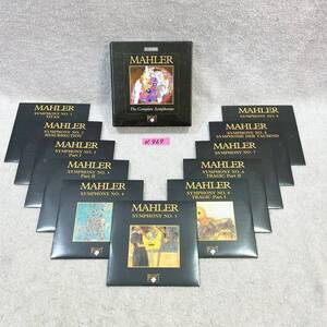 ●K969■マーラー：交響曲集■Gustav Mahler：The Complete Symphonies■CD11枚組BOX■長期保存品■中古■99803