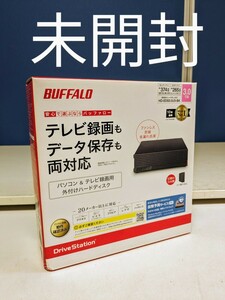 5293　外付けHDD　BUFFALO　 HD-EDS3.0U3-BA　HD-EDS-Aシリーズ 3TB　テレビ録画　ブラック　新品　未開封　