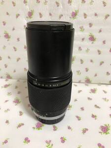 中望　OLYMPUS OMーSYSTEM MC 200mm f4 AUTOーT フード内藏　 良品