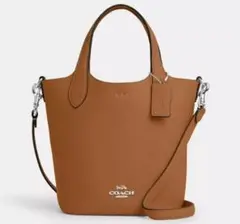 COACHハンナ バケット バッグ　レディース　2way