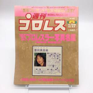 AY240713　週刊プロレス1995年1月17日号　全日本女子プロレス・バリ島スナップ　井上貴子／三田英津子／吉田万里子／豊田真奈美 他