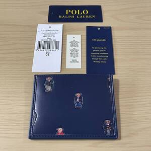 ポロラルフローレン(POLO RALPH LAUREN) ポロベアーカードケース、名刺入れ、定期入れ 新品　未使用　タグ付き