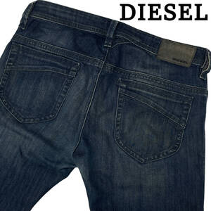 DIESEL ディーゼル THANAZ OR3W8 W32 (約89cm W34相当) ウォッシュ加工 SLIM-SKINNY ストレッチ イタリア製 タナス スリム スキニー