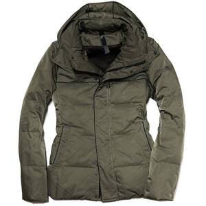 定価9.9万 wjk SEPARATE HOOD SIMPLE DOWN JACKET Mサイズ カーキ セパレートフードシンプルダウンジャケット akm ジュンハシモト