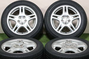 ＜ホイールのみOK!＞スバル インプレッサ 純正 16in 6.5J+55 PCD100 ブリヂストン エコピアNH100 205/55R16 レガシィ フォレスター など