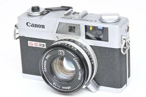 【外観特上級】Canon Canonet QL19 G-Ⅲ キャノン　#s7840