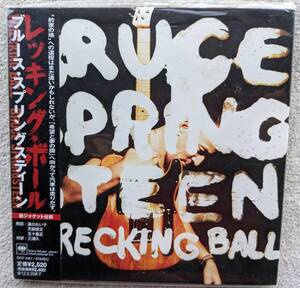 新品！！ブルース・スプリングスティーン BRUCE SPRINGSTEEN●CD●レッキング・ボール ●紙ジャケット ●未使用・新品！！