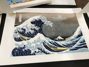 ☆中古品☆葛飾北斎筆　富嶽三十六景　４６枚　共同通信社