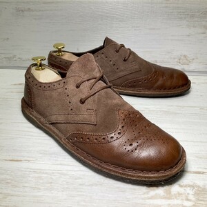 ◆クラークス Clarks◆ レディース レザー ウィングチップシューズ 25.5 宅急便 即決