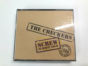 ▼　【3DVD チェッカーズ LIVE DVD ノーカット版 通販専用 1988 SCREW SUMMER TOUR 東京ドーム TH…】107-02403