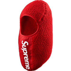 希少★新品本物【RED】★Polartec Deep Pile Balaclava ポーラテック バラクラバ 正規店購入 シュプリーム 限定品 入手困難 Supreme 2017AW