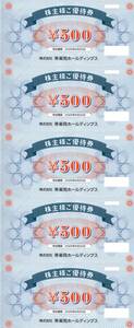 ★幸楽苑　株主優待券　2500円分　（500円券×5枚）★幸楽苑ホールディングス株主優待★2025/6/30まで★即決