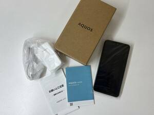 送料無料　未使用保管品　AQUOS wish3 A303SH　アクオス　ブラック　ネットワーク判定○　SIMフリー　ソフトバンク　法人モデル