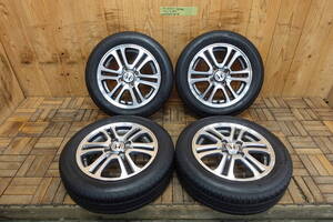 【2022年2週】ホンダ純正N-BOX JF1 14インチアルミホイール【純正】BRIDGESTONE　NEXTRY　155/65R14 　4.5j+40　PCD100　4穴　【４本】