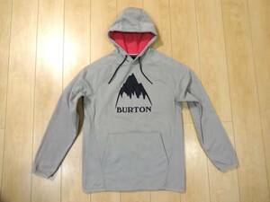 ☆ 美品　BURTON　撥水　パーカー　メンズMサイズ　グレー ☆ バートン