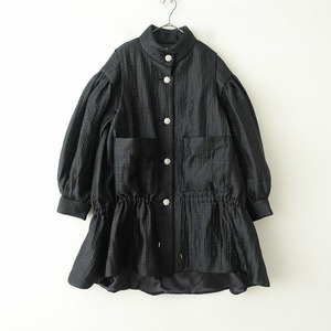 【未使用/定価10.1万】ルールロジェット leur logette *KAFKA ブルゾン*1ブラック黒井本雅子ルルロジェッタ(jk33-2409-102)【40J42】