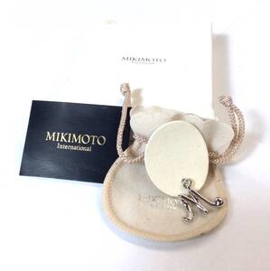 MIKIMOTO ミキモト パール付き チャーム キーホルダー アクセサリー 送料250円