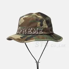 Supreme - Twill Boonie Woodland Camo