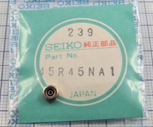 ◆ 超稀少品！★ SEIKO / ALBA ■ 2220-3031/3150・2411-0050/005A 他 ◇ 純正部品 ☆ 45R45NA1（239) ◆ 金色竜頭 ◆