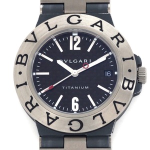 $$ BVLGARI ブルガリ ディアゴノ チタニウム 自動巻き 腕時計 TI38TA 傷や汚れあり