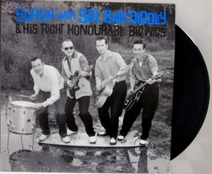 美盤 ★ 廃盤 LP ★ 1992年 オリジナル盤 ★ Sir Bald Diddley And His Right Honourable Big Wigs ★ ガレージ サーフ B級 ロカビリー