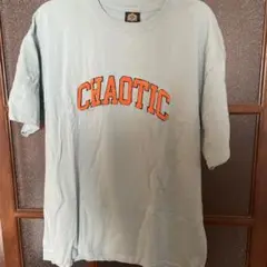 水色 CHAOTICロゴ Tシャツ XLサイズ