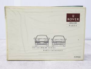 ◆希少 車 ROVER マニュアル 英語表記｜ROVER 200＆400 SERIES｜ROVER FA RTF9304 PARTS CATALOGUE｜メンテナンス ■O8329