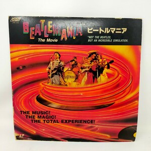 ビートルマニア BEATLE MANIA The Movie ビデオディスク STEREO レインボービデオディスク BEATLES　 S