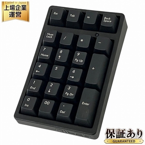 FILCO FTKP22MPS Majestouch TenKeyPad 2 Professional PBT 静音赤軸 黒 PC周辺機器 中古 O9732109