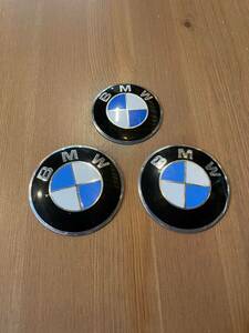 3枚セット　70mm 60mm BMW タンク エンブレム R65 R80 R100