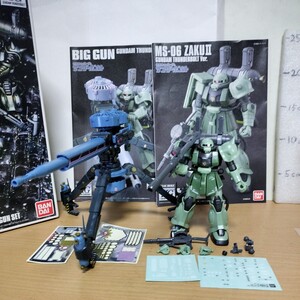 HGUC 1/144 サンダーボルト ビッグ・ガン ザクⅡ 素組 完成品 ジャンク ガンプラ サイコザク HG ガンダム ダリル 量産型ザクⅡ プラモデル