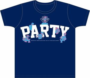 でんぱ組.inc「でんぱーりーナイトdeパーリー」TシャツA ネイビー（Sサイズ・未開封）