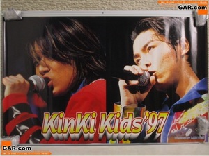 ポス25 ローソン限定 KinKi Kids/キンキキッズ 97年 ポスター 567×917mm ジャニーズ