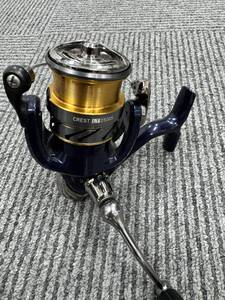 【中古】DAIWA ダイワ　リール CREST LT2500S ロッド　BASS X 662LS-Y 現状品　釣り具　バス釣り