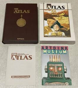 PC-9801 THE ATLAS 箱・説明書のみ / ディスク・説明書欠品 