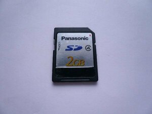 Panasonic　SDカード　2GB　