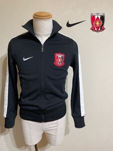 【良品】 NIKE URAWA REDS ナイキ 浦和レッズ トラックトップ ジャケット ジャージ トップス サイズS 165/84A 長袖 黒 白 391070