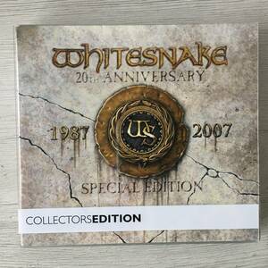 WHITESNAKE 1987 20TH ANNIVERSARY SPECIAL EDITION CD DVD UK盤