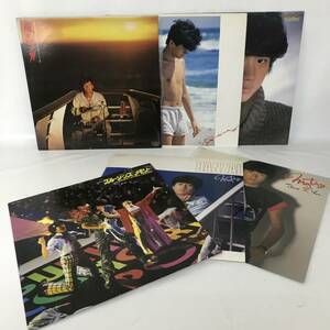 BNC2/82　中古 LP レコード 近藤真彦 6枚セット ギンギラギンにさりげなく/ブルージーンズメモリー/BANZAI 他■●