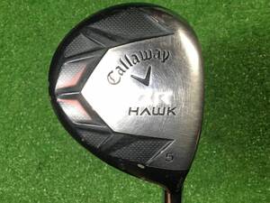 hvc-660 中古　キャロウェイ/Callaway RAZR HAWK　フェアウェイウッド 5W　純正カーボン SR