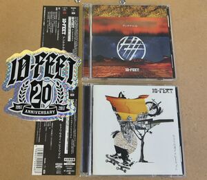 送料無料☆10-FEET『２枚セット』初回限定盤CD＋DVD☆帯付☆美品☆ステッカー付☆335