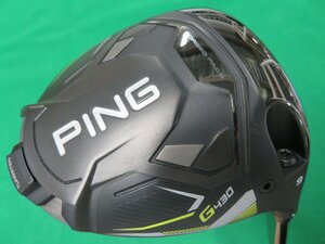 【中古】 PING　ピン　2023　G430　LST　ドライバー （9.0°） 【Ｓ】　TOUR 2.0 クローム 65　HC、レンチ付き