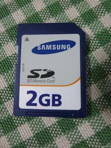 SAMSUNG SDメモリーカード 2GB