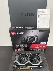 【中古】MSI Radeon RX5700 MECH OC グラフィックボード