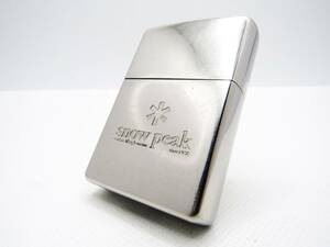 スノーピーク Snow Peak エッチング zippo ジッポ 2005年