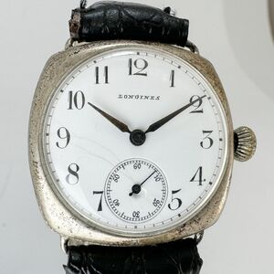 ロンジン LONGINES トレンチ WW1 ミリタリー 1925S アンティーク ヴィンテージ 手巻き 腕時計