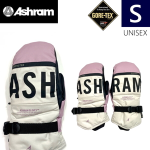 ◎24-25 Ashram DGMA MITTEN カラー:LT PURPLE OFF WHITE Sサイズ アシュラム スキー スノーボード